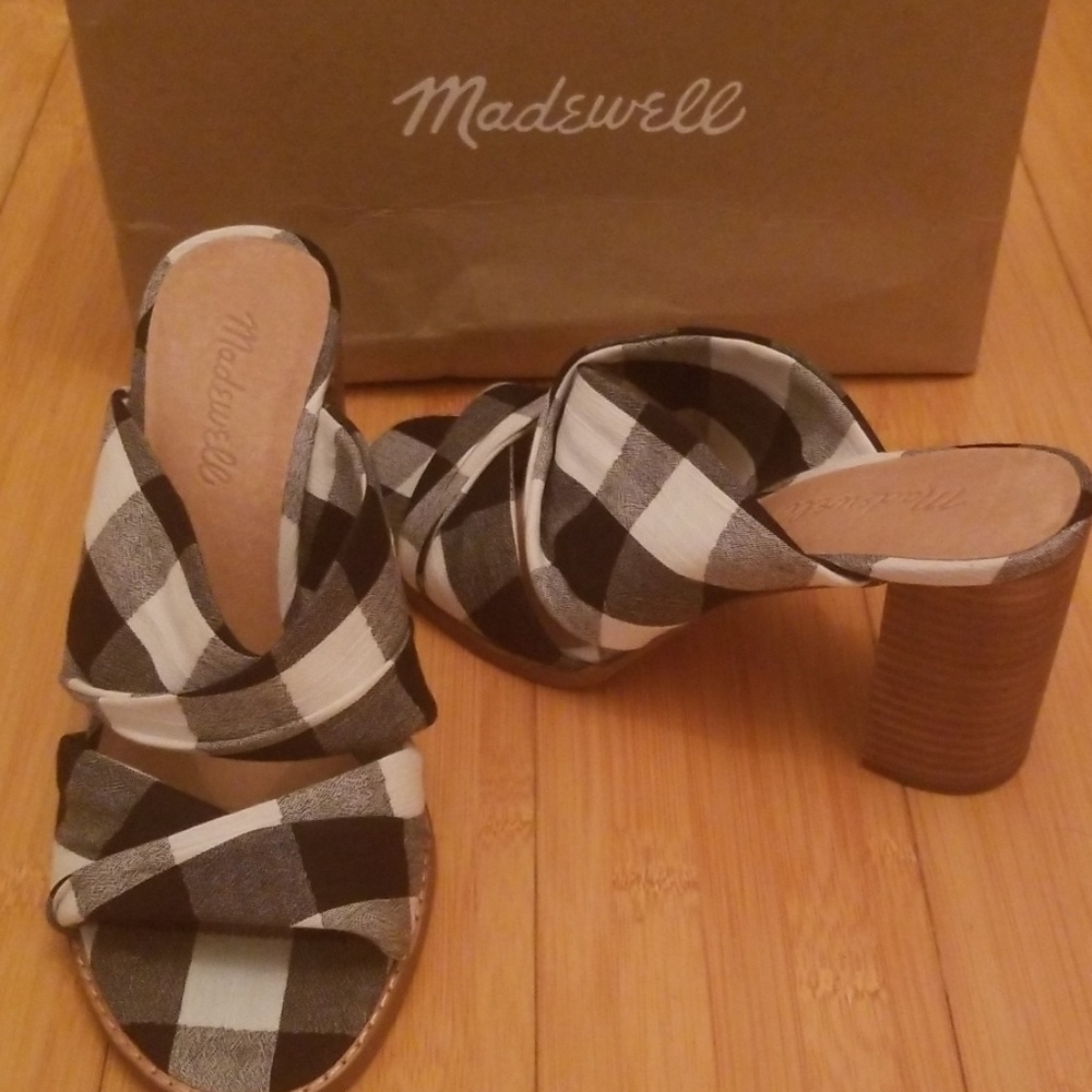 New, still in box madewell mules